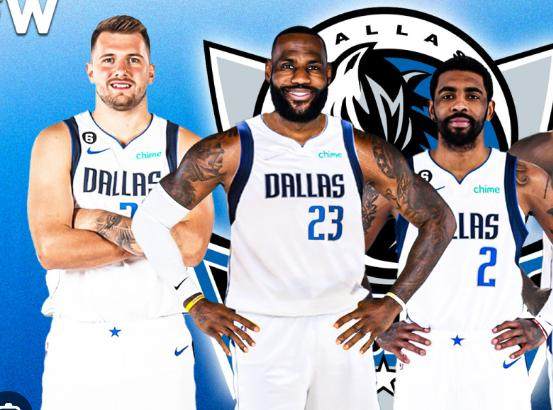 开云APP-欧文为东契奇招募詹姆斯 独行侠超级三巨头要来了